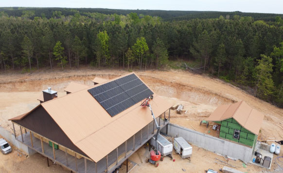 Residential Home Living Off the Grid