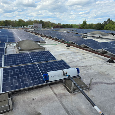 Cleaning Solar Panels