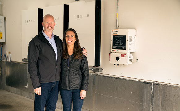 Franklin TN LightWave Solar Tesla Powerwalls 2